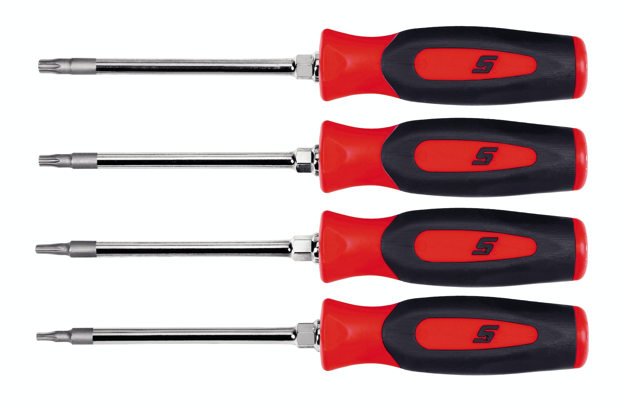 4 pc TORX® Instinct® Soft Grip Mini-Tip Screwdriver Set (Red) | SGTX40BR 4 pc TORX® Instinct® Soft Grip Mini-Tip Screwdriver Set (Red) | SGTX40BR